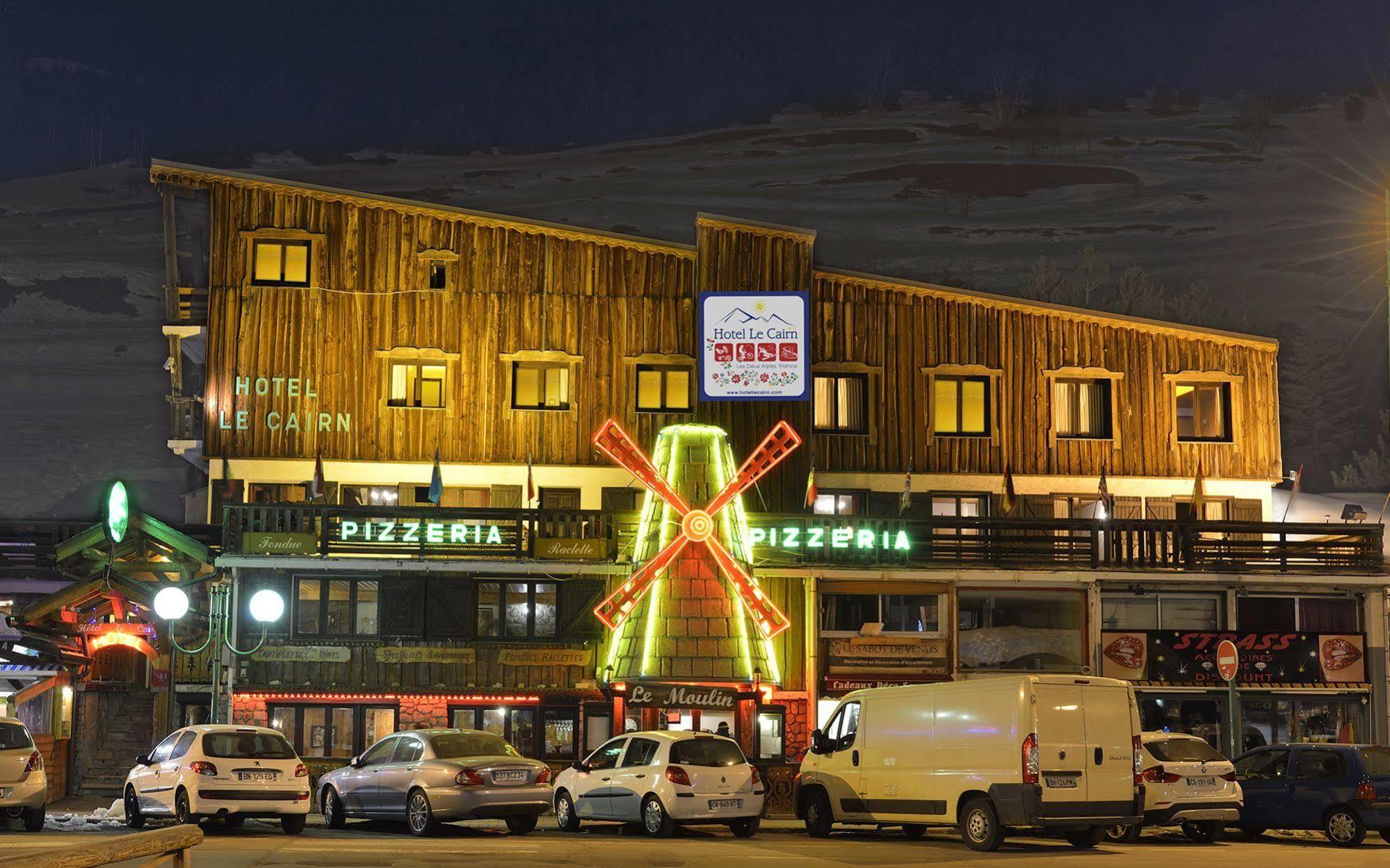 Hotel Le Cairn Les Deux Alpes Exterior photo