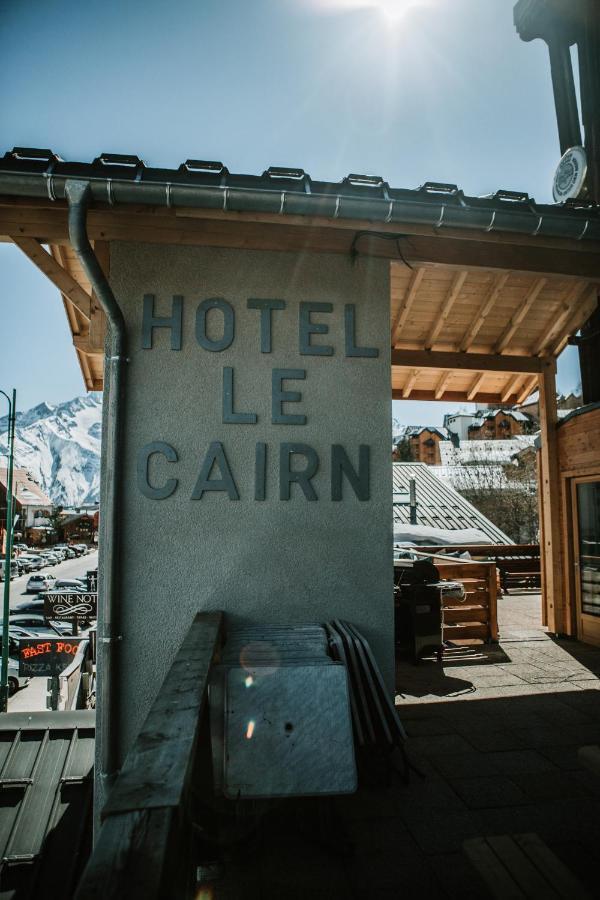 Hotel Le Cairn Les Deux Alpes Exterior photo